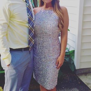 ASOS Sequin Dress - Silver